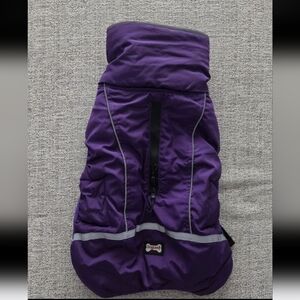 Purple Winter Dog Vest
